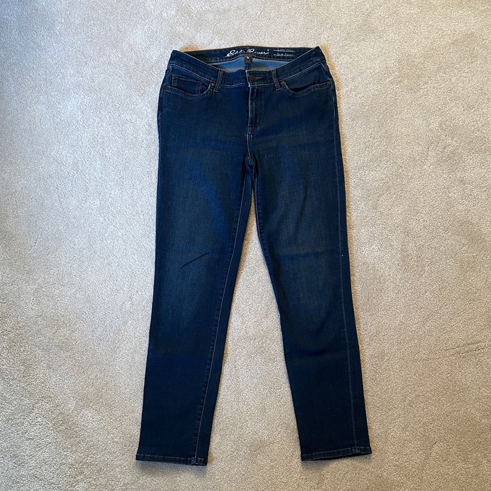 Eddie Bauer Women's Deep Indigo Skinny Jeans
